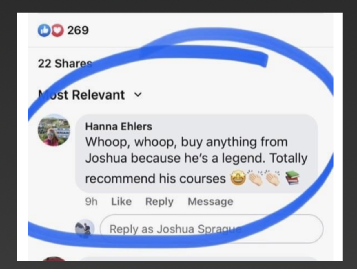 Hanna Ehlers testimonial