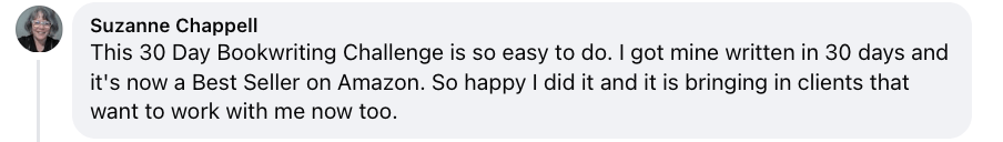 Suzanne Chappell testimonial